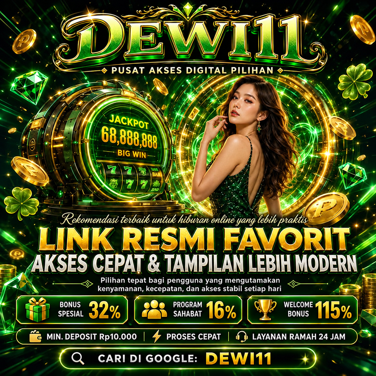 DEWI11 Game Online Menjadi Referensi Hiburan dengan Banyak Pilihan Permainan